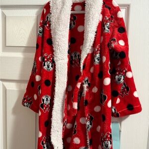 Red Polka Dot Character Robe
